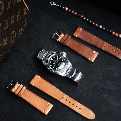 rolex expansion bracelet|rolex leather bracelet.